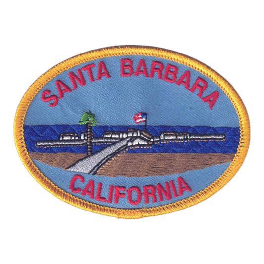 SANTA BARBARA Souvenir Patch - 4559