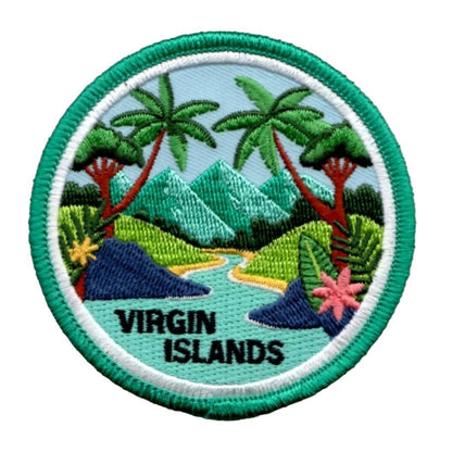 Virgin Islands Patch – Travel Gift – Iron On - 10580