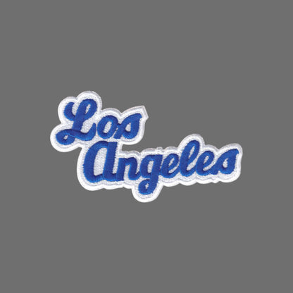 Los Angeles Script Patch Blue - 4603-11/39