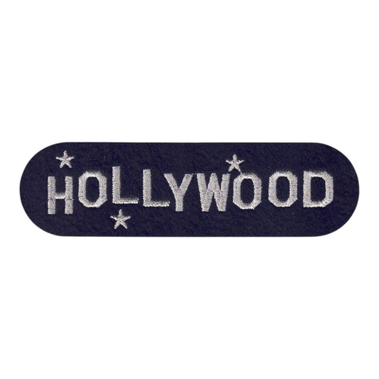 HOLLYWOOD Souvenir Patch Silver - 4656-58M