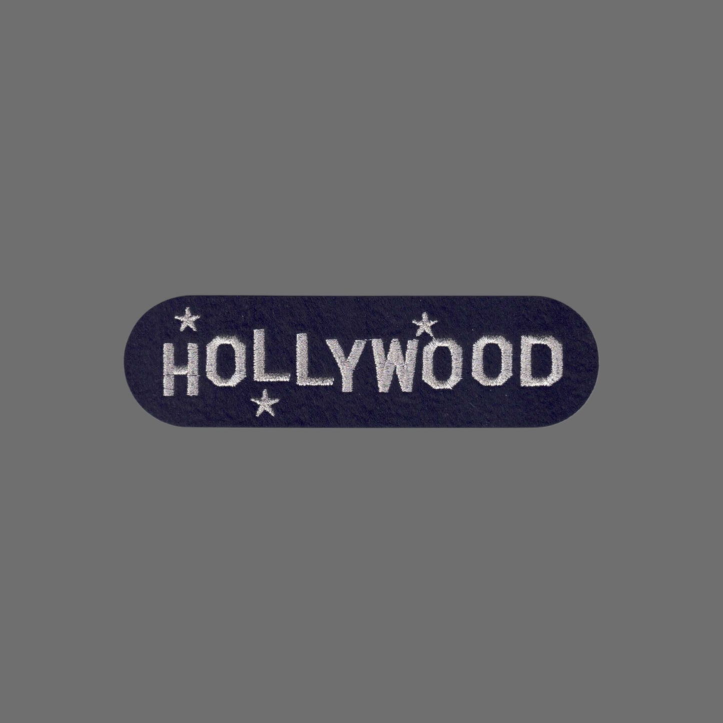 HOLLYWOOD Souvenir Patch Silver - 4656-58M
