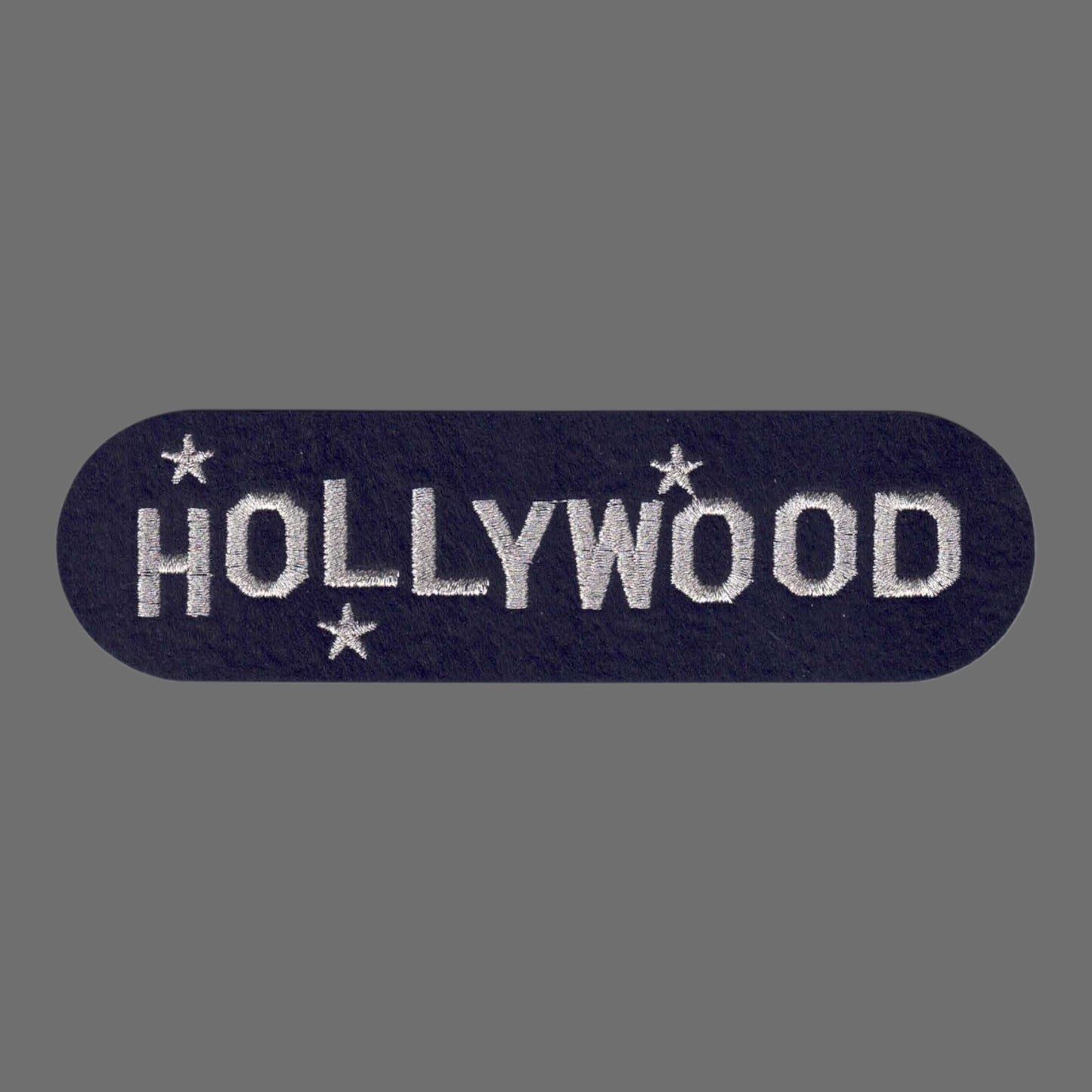 HOLLYWOOD Souvenir Patch Silver - 4656-58M