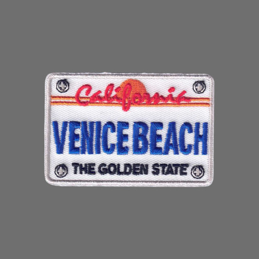 VENICE BEACH License Plate Patch - 4678