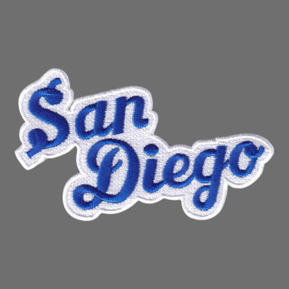 San Diego Script Patch Blue - 4702-11/39