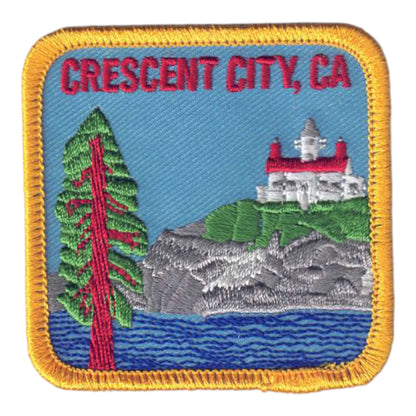 CRESCENT CITY, CA  Patch 2.5 Inch - 4813/2.5