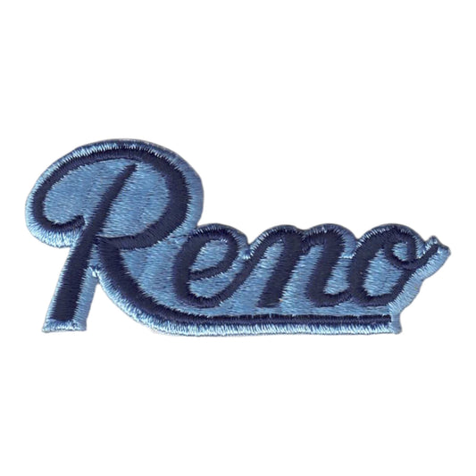 Reno Script Patch Blue on Blue - 5002-08/05
