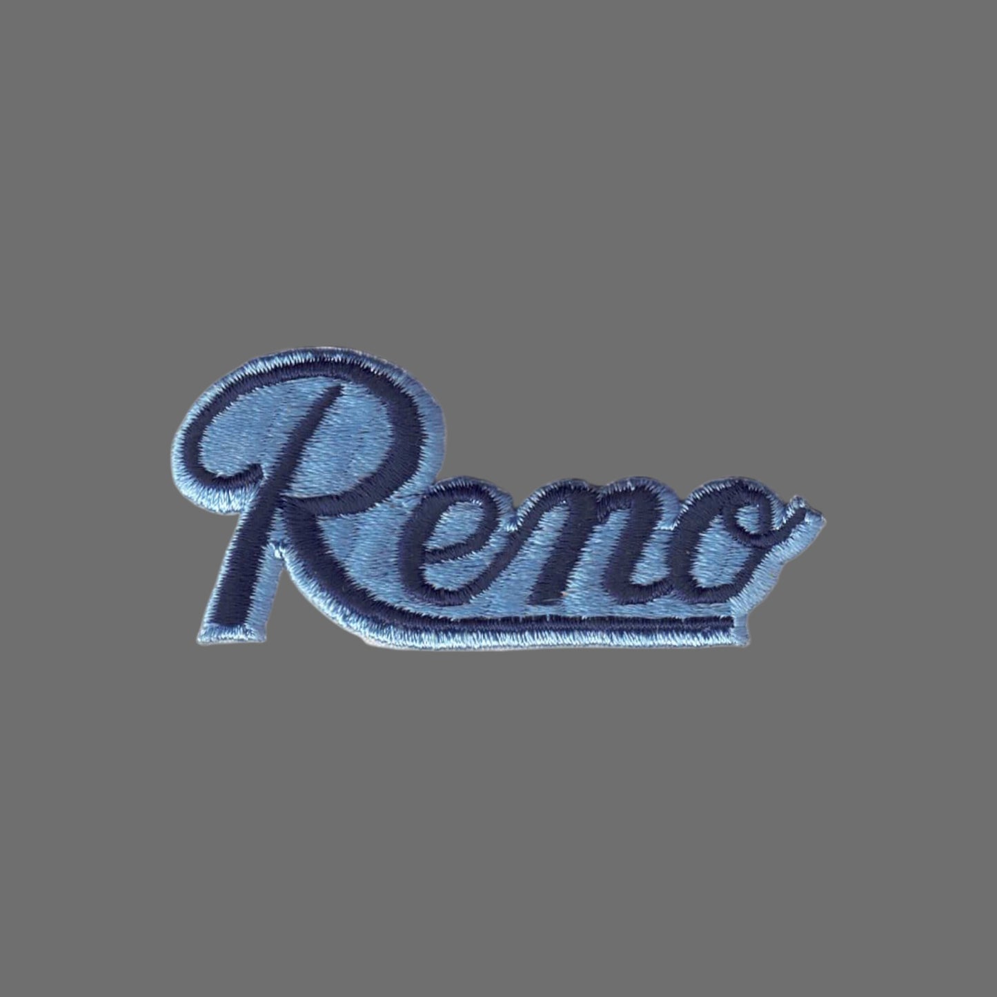 Reno Script Patch Blue on Blue - 5002-08/05