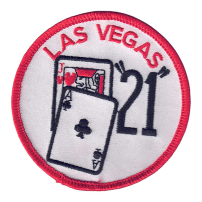 LAS VEGAS 21 Cards Souvenir Patch - 5255