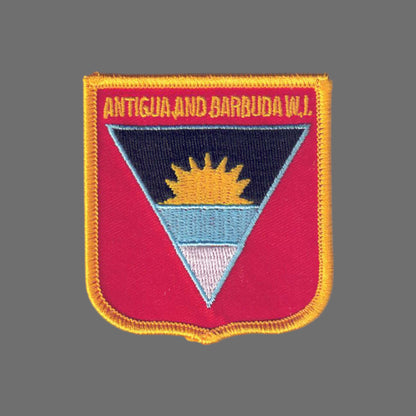 ANTIGUA AND BARBUDA W.I. Country Flag Patch - 6001