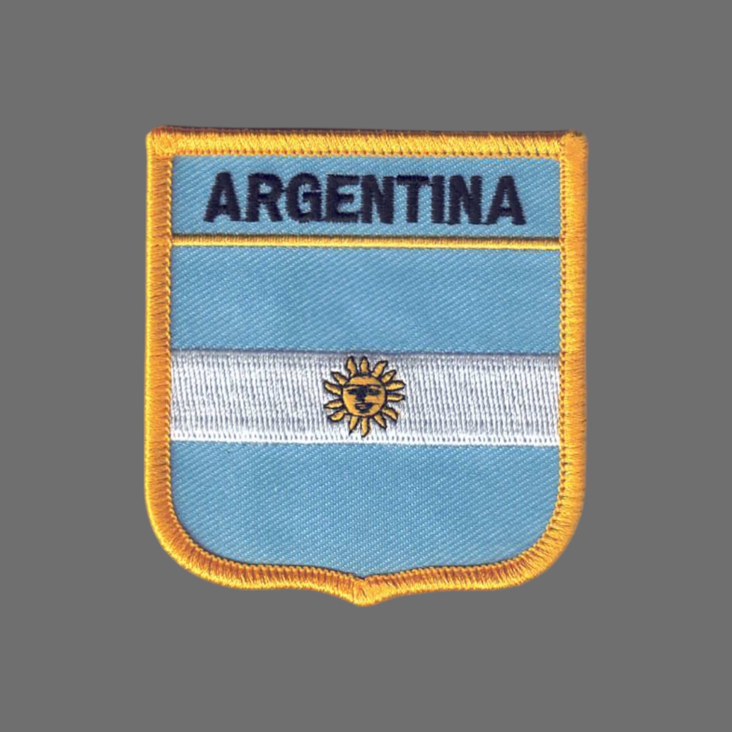 ARGENTINA Country Flag Shield Patch - 6011