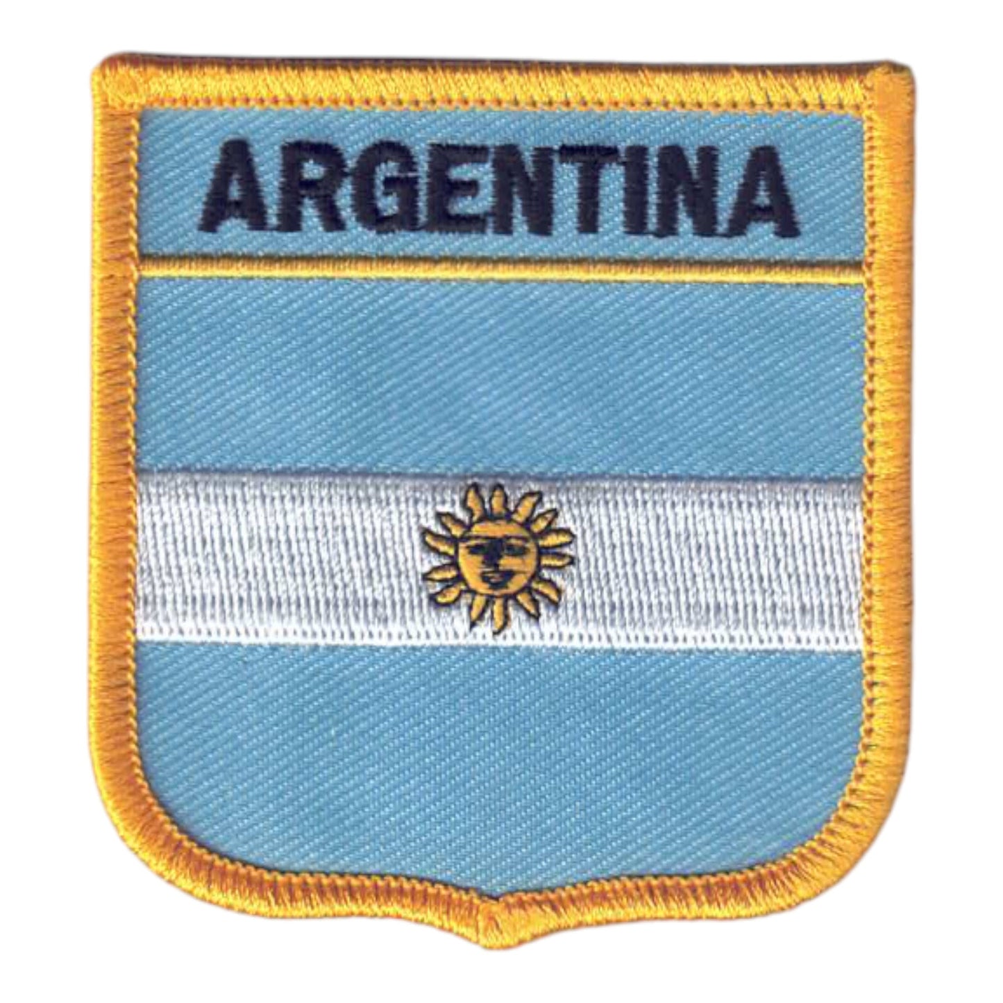 ARGENTINA Country Flag Shield Patch - 6011