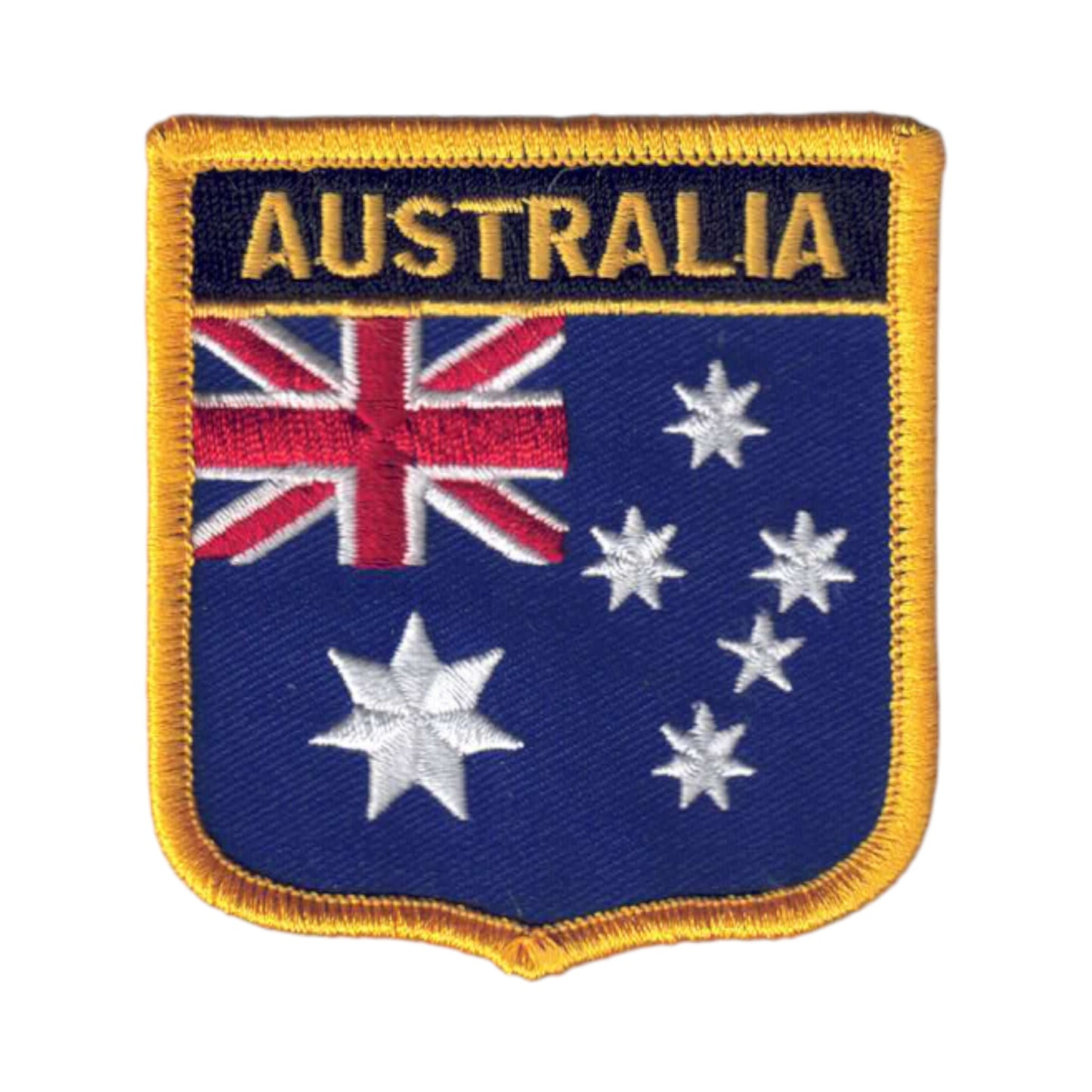 AUSTRALIA Country Flag Shield Patch - 6041
