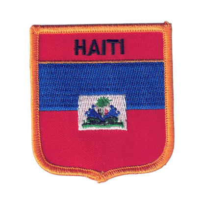 HAITI Flag Shield Patch - 6311