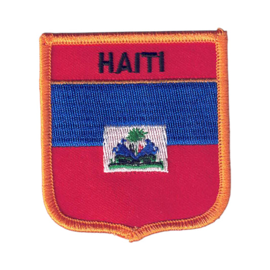 HAITI Flag Shield Patch - 6311