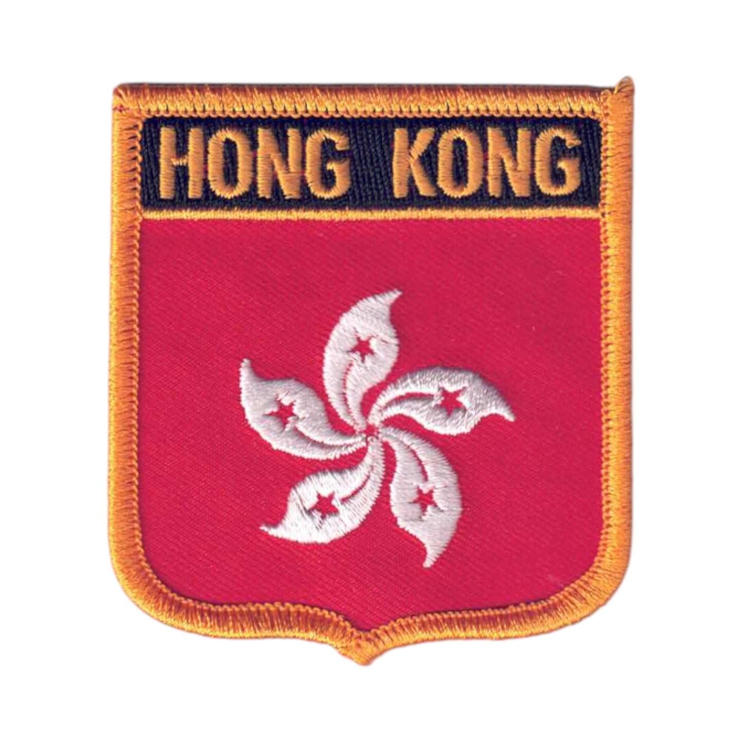 HONG KONG Flag Shield Patch - 6341