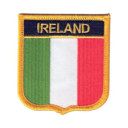 IRELAND Flag Shield Patch - 6401