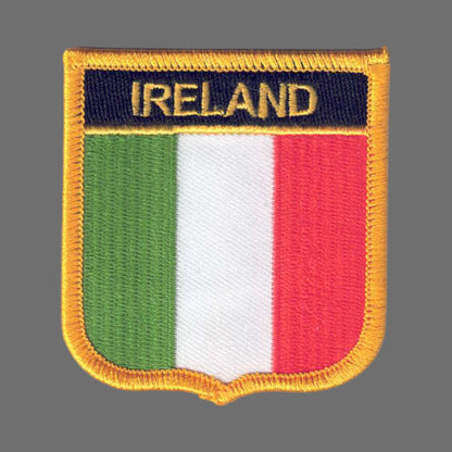 IRELAND Flag Shield Patch - 6401