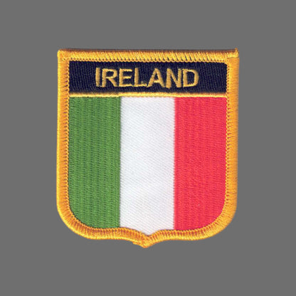 IRELAND Flag Shield Patch - 6401