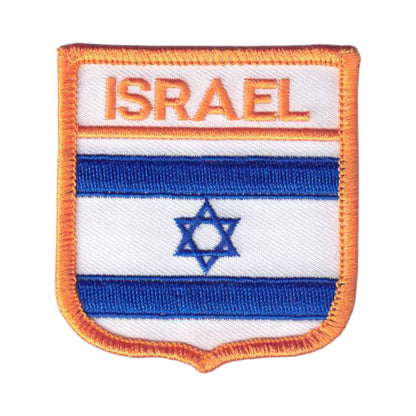 ISRAEL Flag Shield Patch - 6411