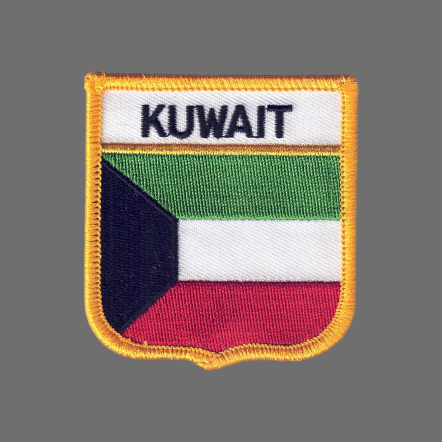 KUWAIT Flag Shield Patch - 6471