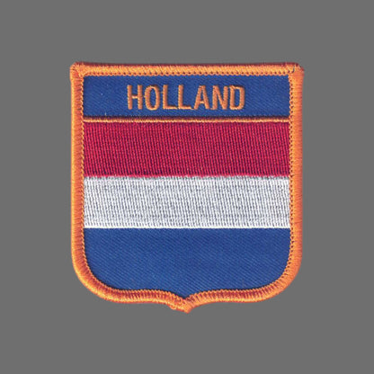HOLLAND Flag Shield Patch - 6516