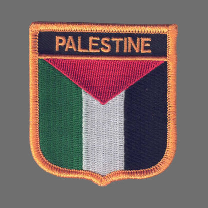 PALESTINE Flag Shield Patch - 6561