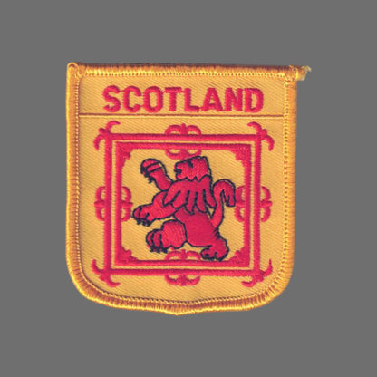 SCOTLAND Flag Shield Patch - 6671