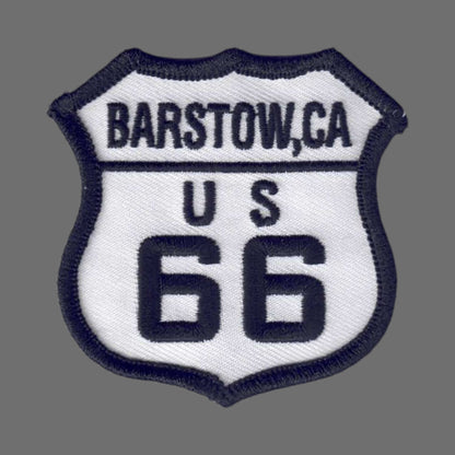 Barstow US 66 Route 66 Souvenir Patch - 66Barstow