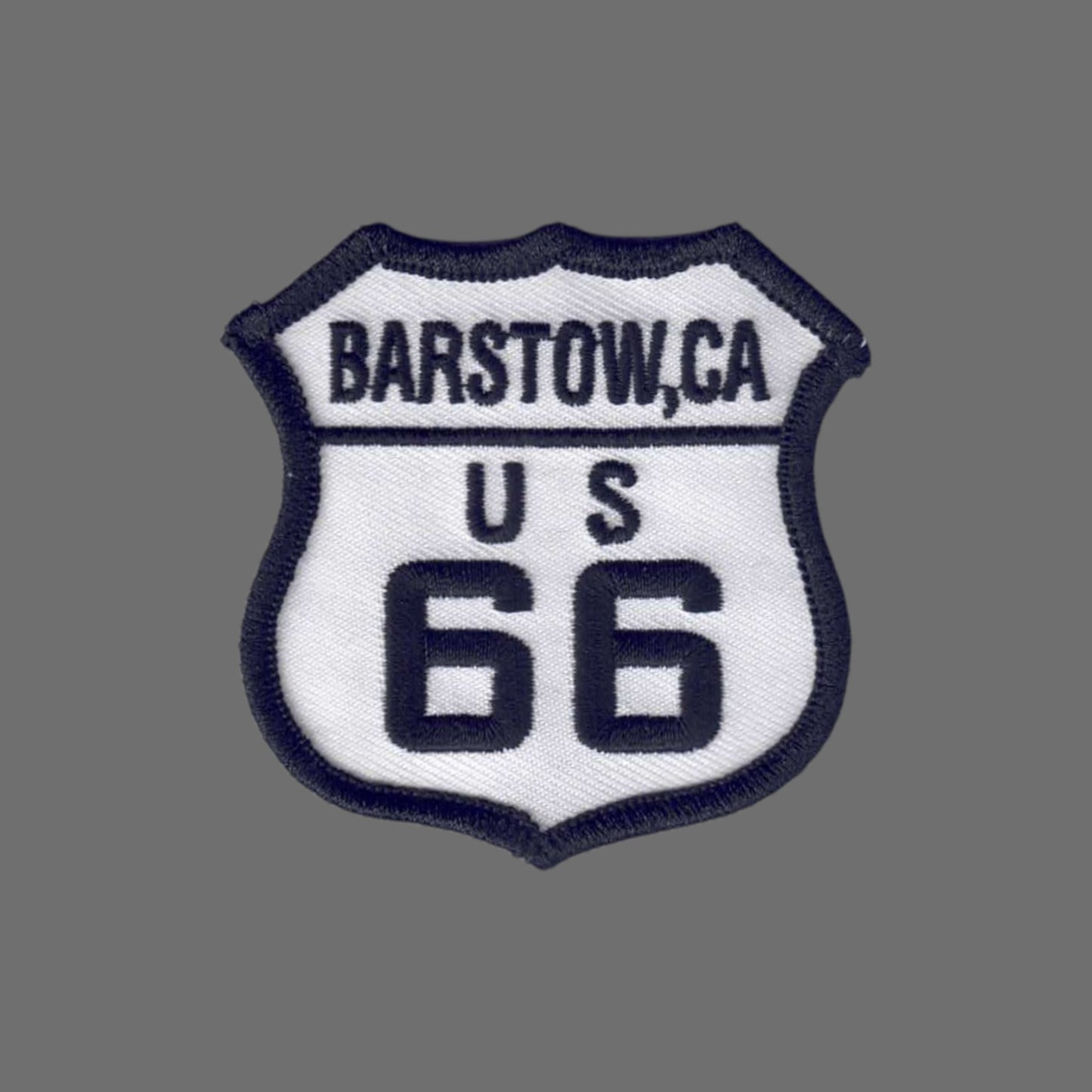 Barstow US 66 Route 66 Souvenir Patch - 66Barstow