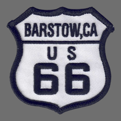 Barstow US 66 Route 66 Souvenir Patch - 66Barstow
