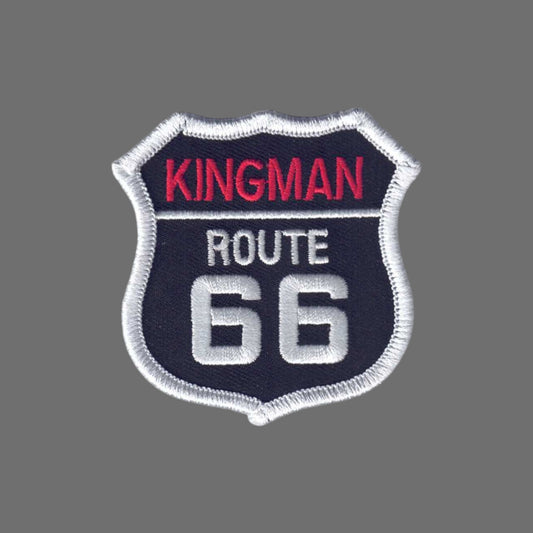 KINGMAN ROUTE 66 Souvenir Patch -66KINGMAN-01