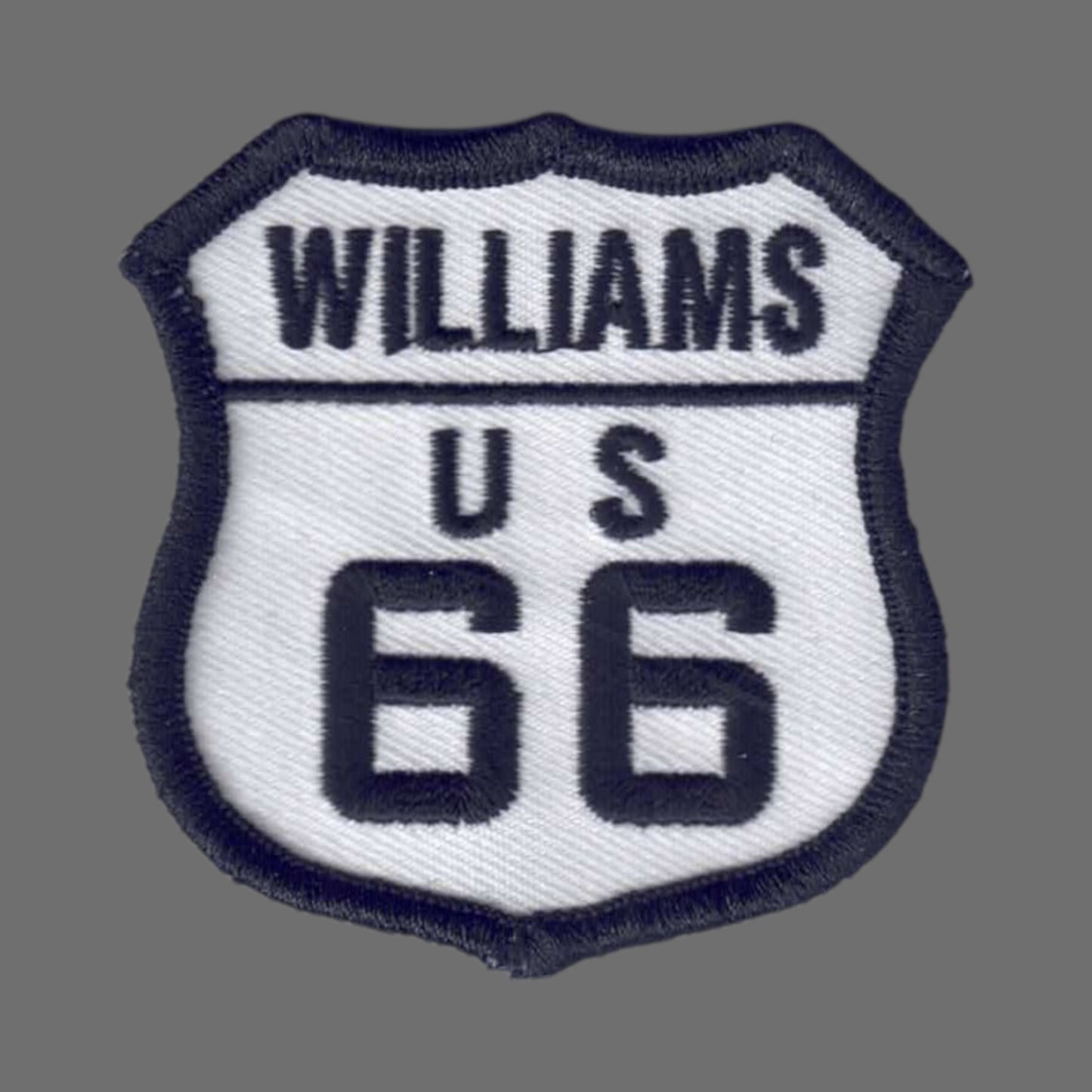 WILLIAMS Route 66 Souvenir Patch -66WILLIAMS-39