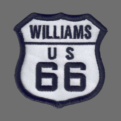 WILLIAMS Route 66 Souvenir Patch -66WILLIAMS-39