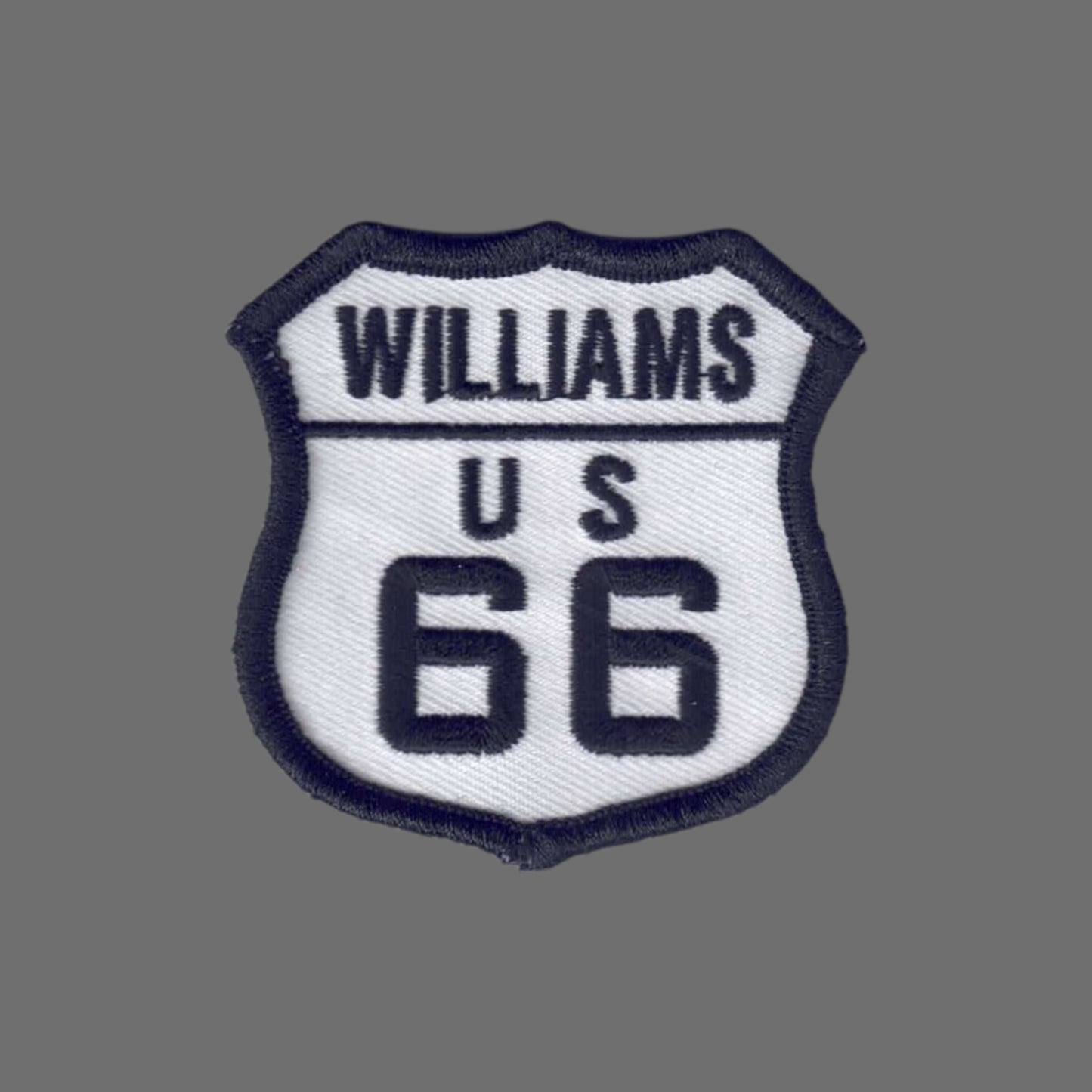 WILLIAMS Route 66 Souvenir Patch -66WILLIAMS-39