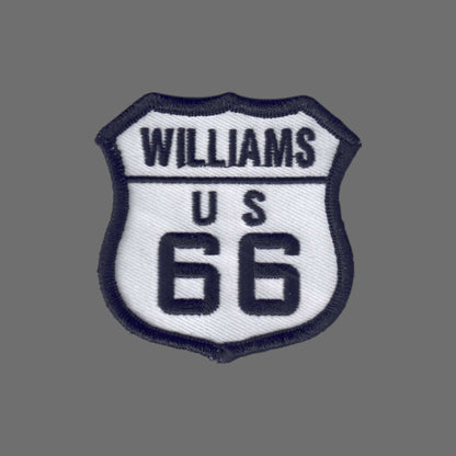 WILLIAMS Route 66 Souvenir Patch -66WILLIAMS-39