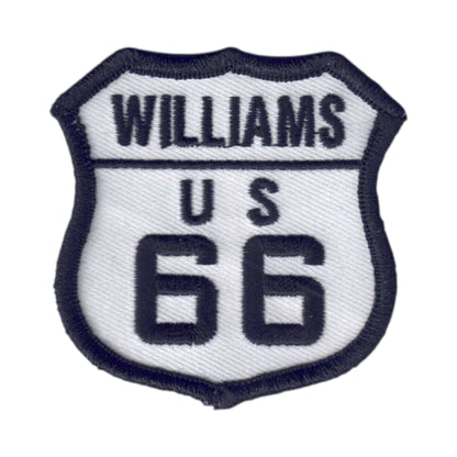 WILLIAMS Route 66 Souvenir Patch -66WILLIAMS-39