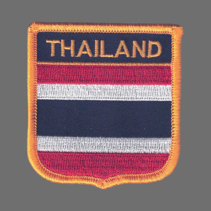 THAILAND Flag Shield Patch - 6781
