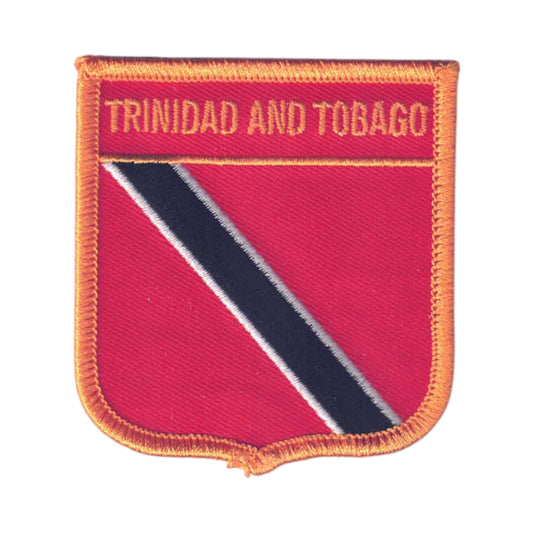 TRINIDAD and TOBAGO Flag Shield Patch - 6791