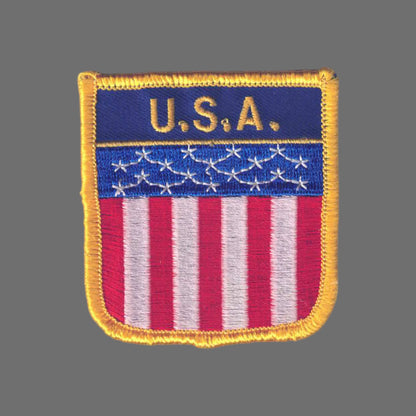 USA Flag Shield Patch - 6821