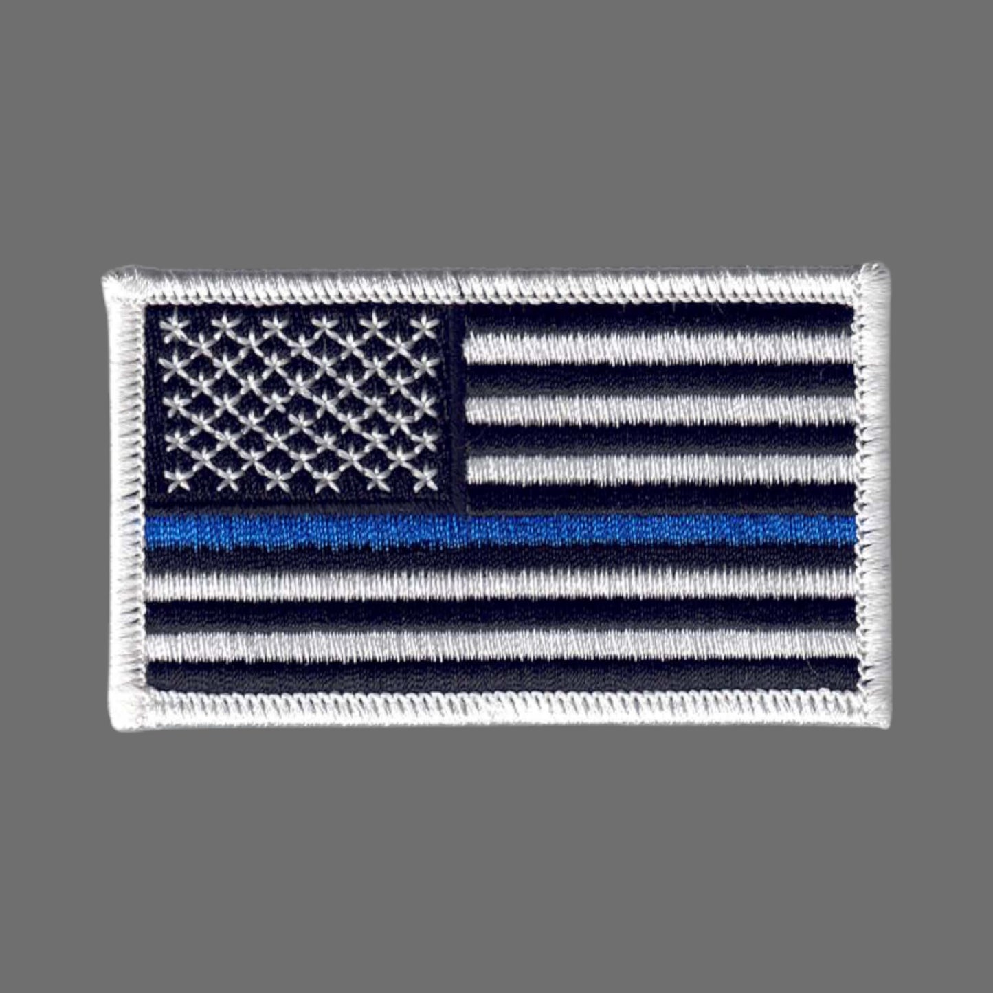 Blue Line US flag Patch - 6834-11