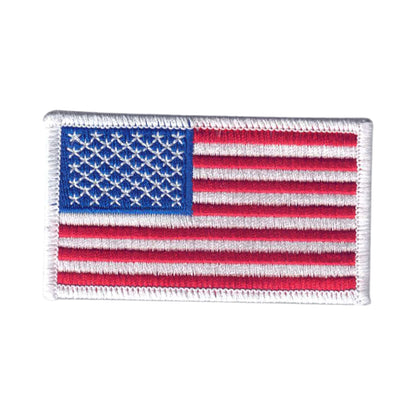 USA Flag Patch White Border - 6834W