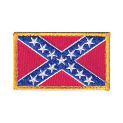 Rebel Confederate Flag Historical Patch - 6854