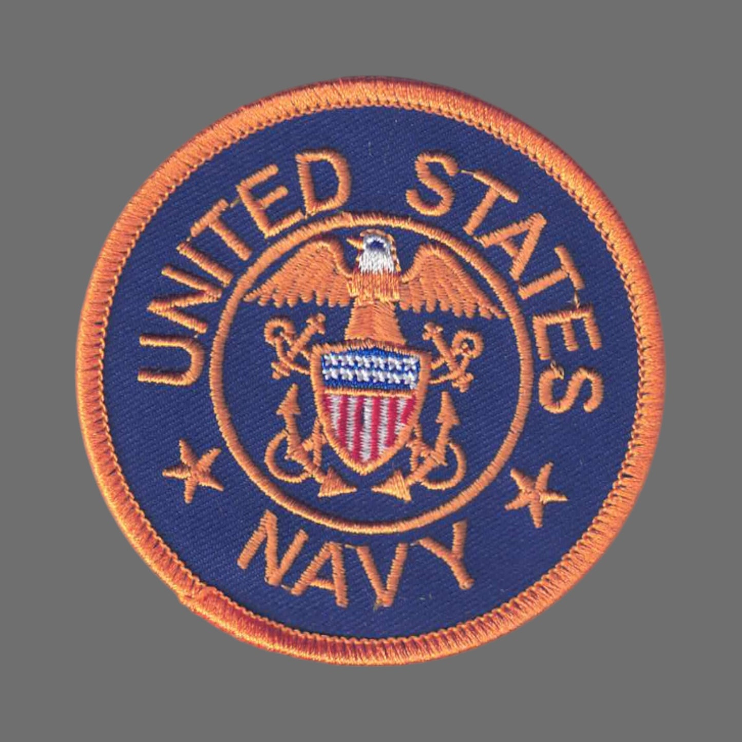 UNITED STATES NAVY on Blue Twill Patch - 6862