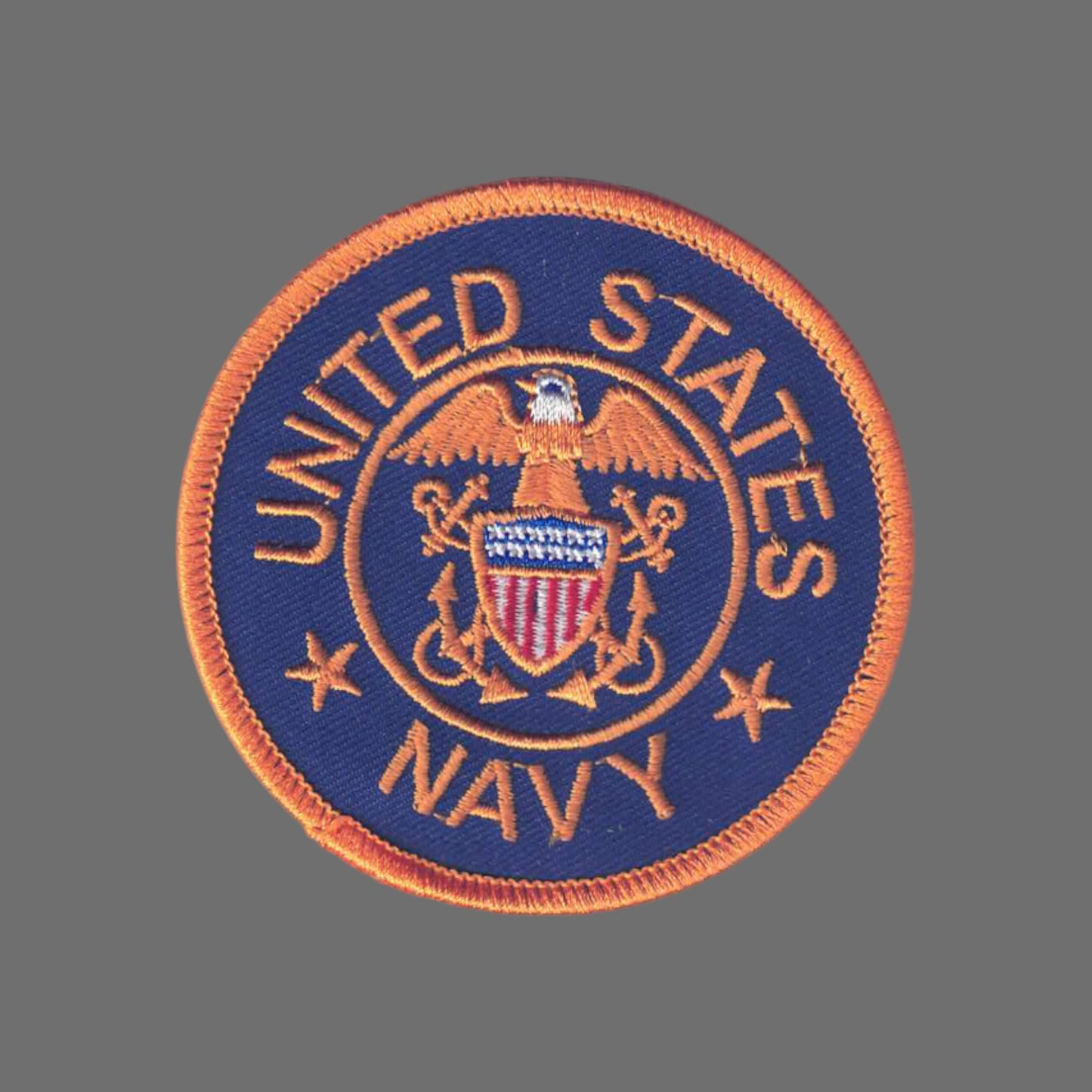UNITED STATES NAVY on Blue Twill Patch - 6862