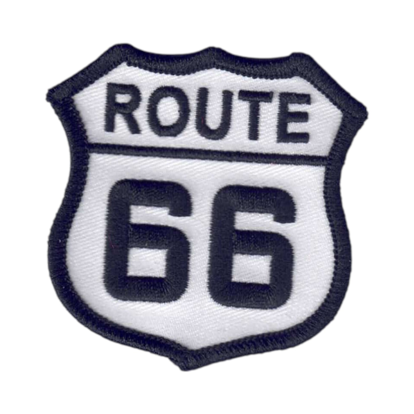 ROUTE 66 White Patch 2.5 Inch - 6876-39