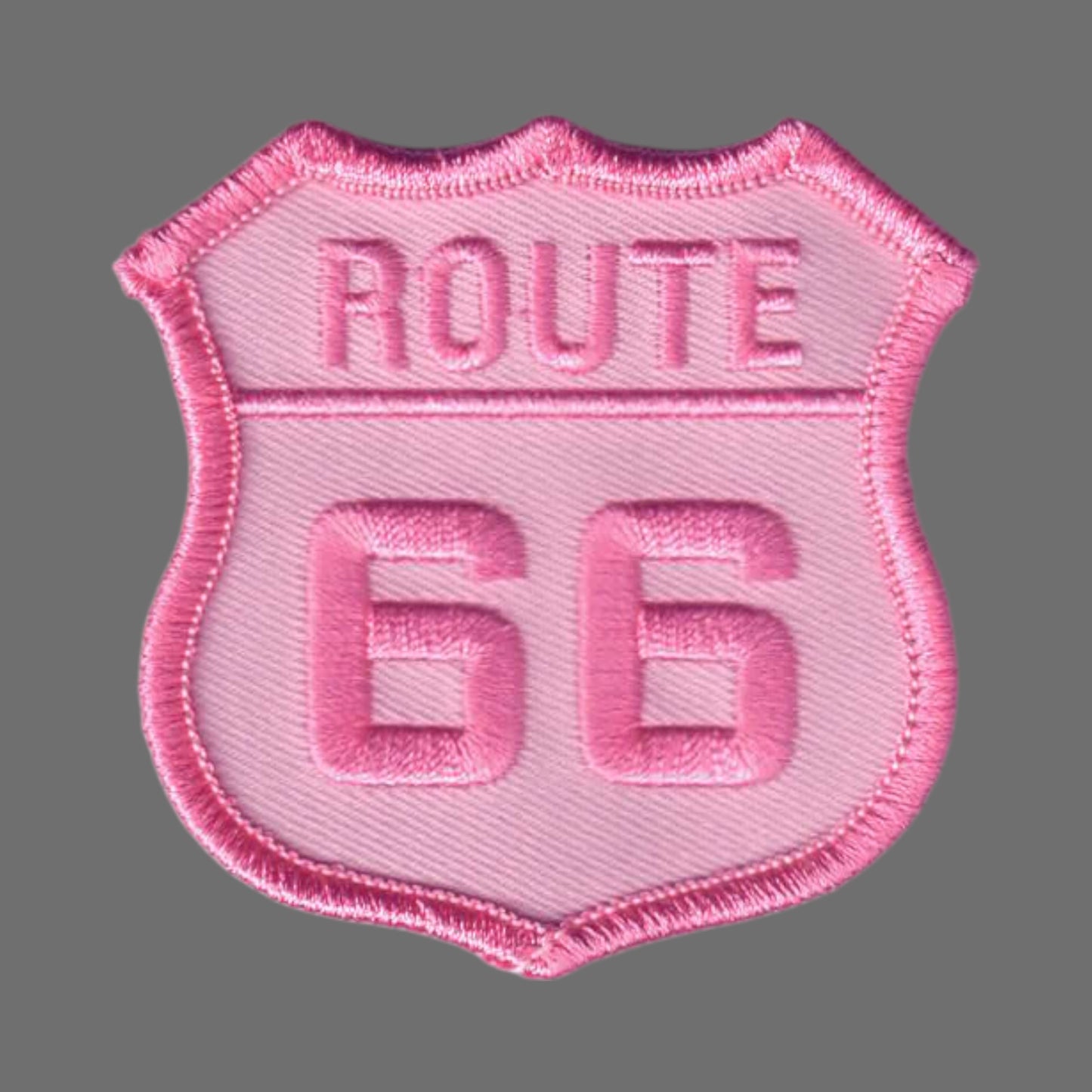 ROUTE 66 Patch Pink on Pink - 6876-56