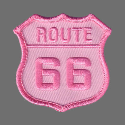 ROUTE 66 Patch Pink on Pink - 6876-56