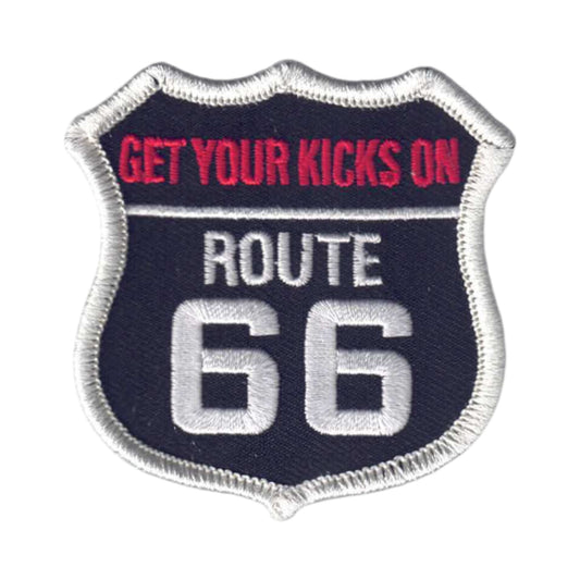 GET YOUR KICKS ON ROUTE 66 Patch - 6879
