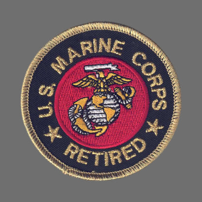 MARINES RETIRED Patch - 6883