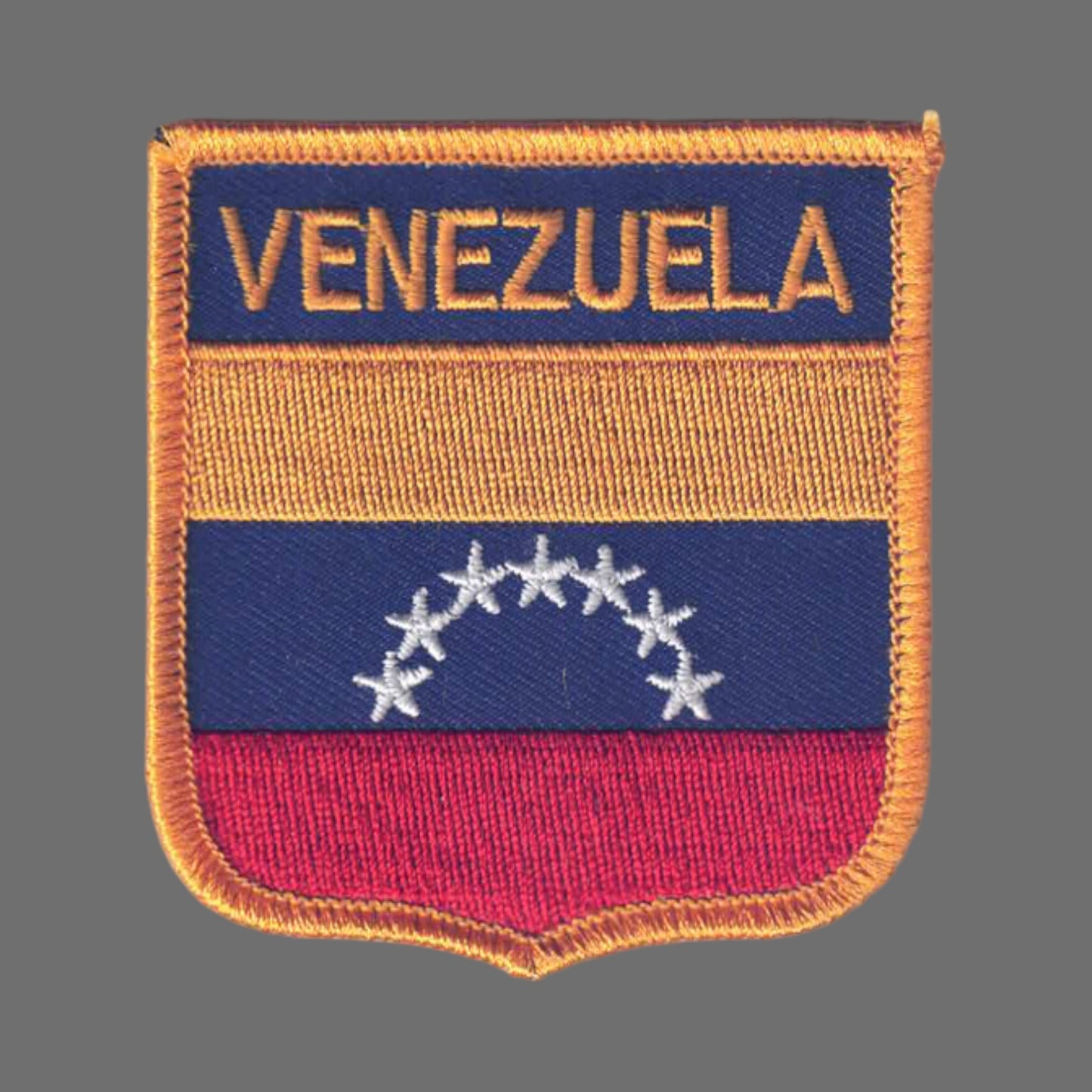 VENEZUELA Flag Shield Patch - 6901